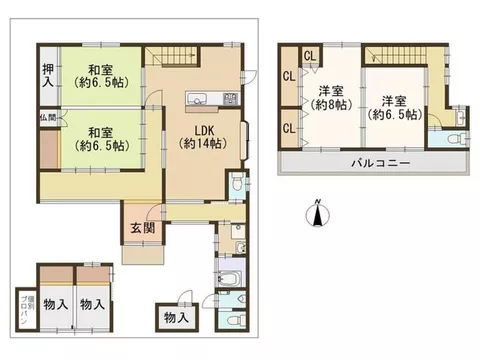 ☆Viewing available today☆ Land area approximately 50 tsubo, 56 tsubo! South-facing balcony♪
