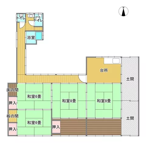 Annaka City, Matsuidamachi Matsuidai (Matsuidai Station) 2-story building 4DK - Image 2