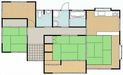 Kobayashi City, Nojiri Town Kamiya (Kobayashi Station), 1-story building, 3LDK