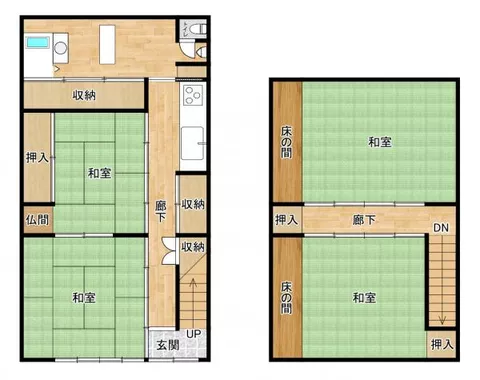 Tokoname City, Ono-cho 4-chome (Ono-cho Station) 2-story building 4K