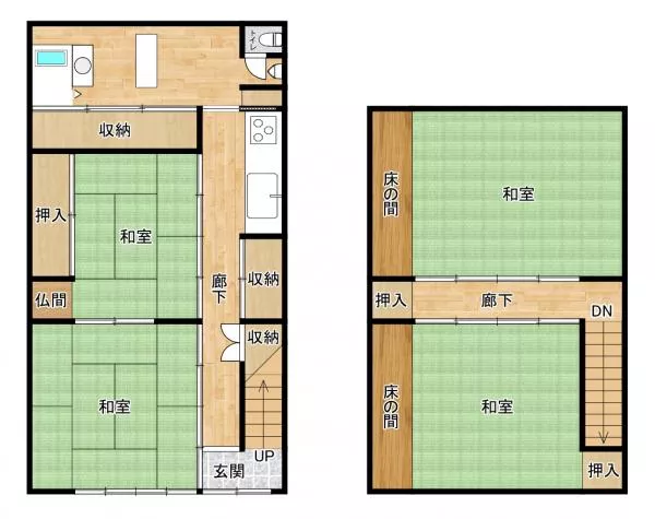 Tokoname City, Ono-cho 4-chome (Ono-cho Station) 2-story building 4K