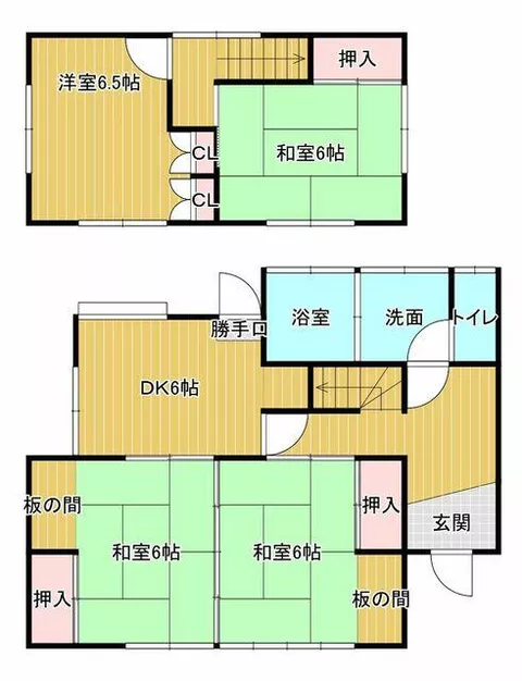 Yukuhashi City, Oaza Kanaya (Yukuhashi Station) 2-story 4DK - Image 2