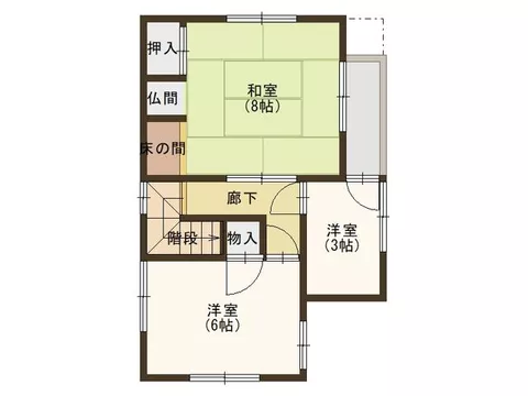 Tanabe City, Meira (Kii-Tanabe Station), 2-story, 4DK