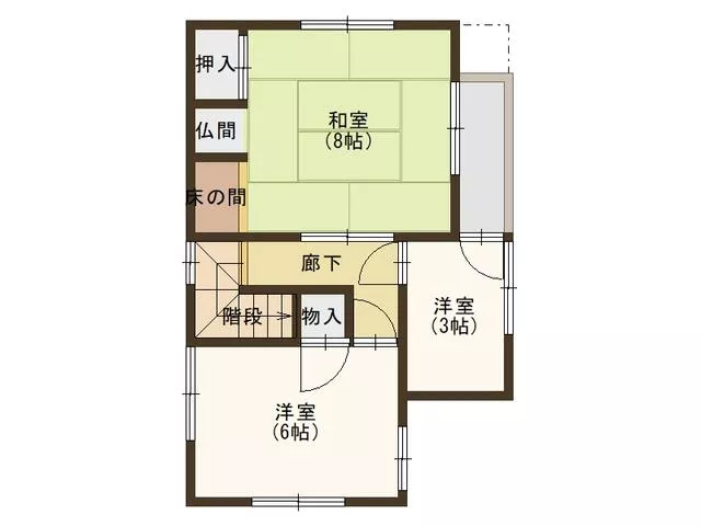 Tanabe City, Meira (Kii-Tanabe Station), 2-story, 4DK