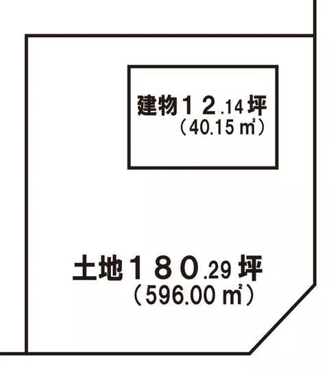 Otsu City, Minami Komatsu (Omi Maiko Station) Single-story building, one room