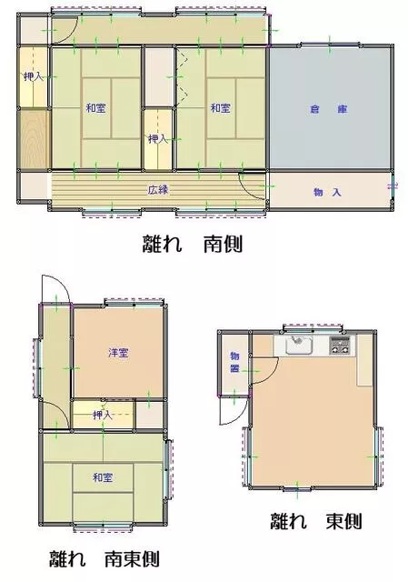 Iwade City Shimizu (Iwade Station) Single-story building 4DK