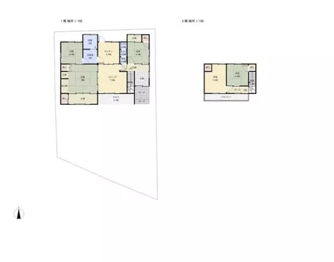 Saga City, Honjo Town, Oaza Honjo, 2-story, 6DK