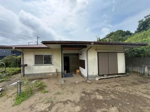 It's a single-story house with a garden and garage!