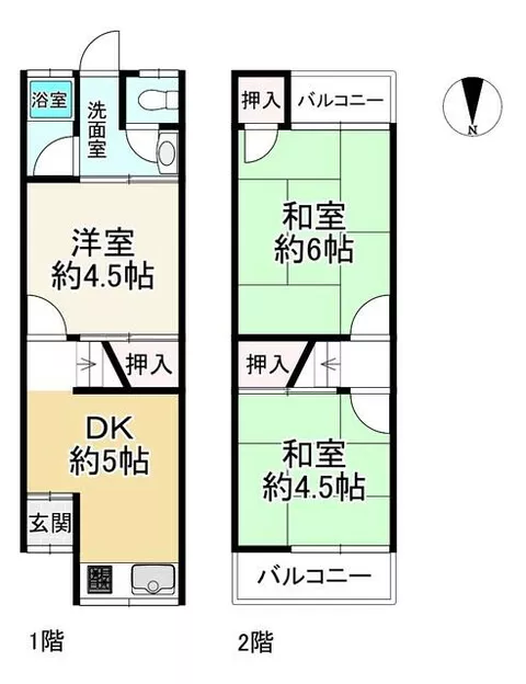 Kadoma City, Kuwasai Shinmachi (Kadoma Minami Station) 2-story 3DK - Image 2