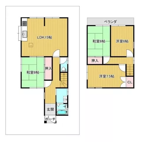 Yamato Takada City, Amada Town (Takada City Station), 2-story, 4LDK