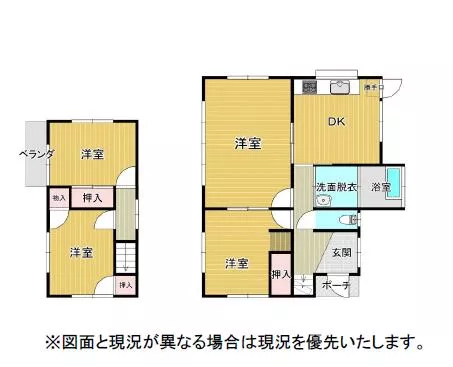 Ichihara City Higashi Kokubunji-dai 3-chome (Goi Station) 2-story building 4DK