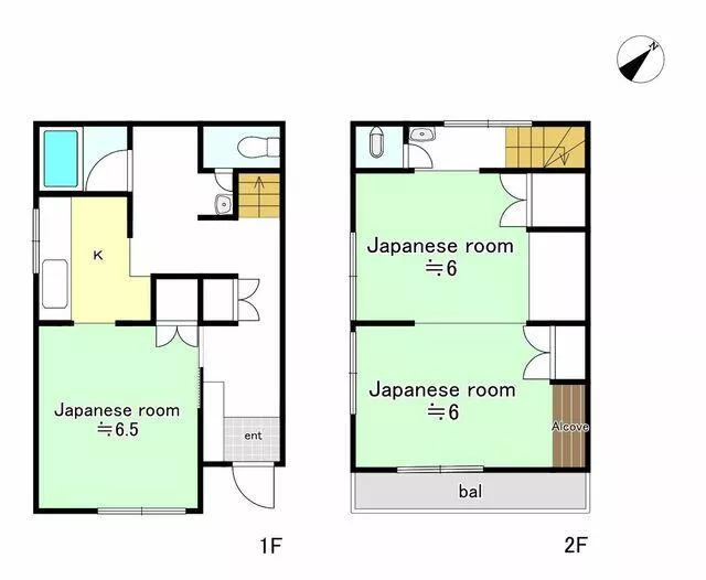 Katsushika Ward, Hosoda 1-chome (Koiwa Station) 2-story 3K