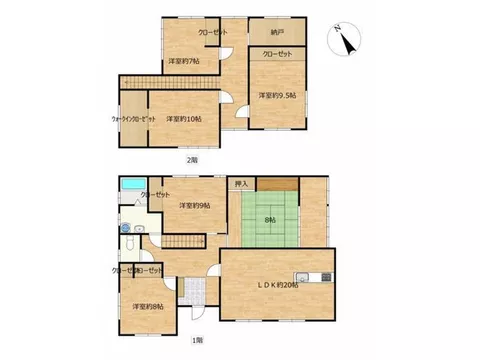 [Open House Held] [Under Renovation/Hotarisawa 4-chome] Parking for 4 cars/Carport for 3 cars/1 car