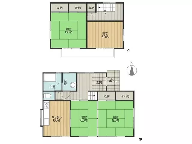 ■You can enjoy creating a family-friendly home that takes advantage of the brightness facing south.
