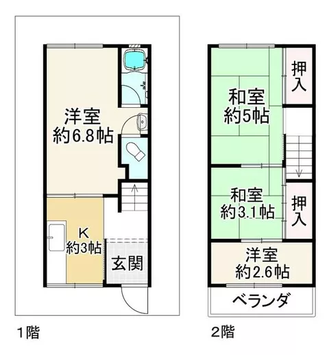 Takarazuka City, Kashio 2-chome (Ninagawa Station) 2-story building 4K