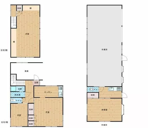 Chikusei City, Tsuji (Kuroko Station) 2-story building 3DK