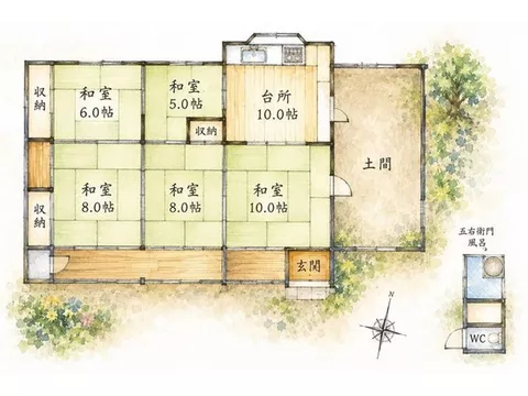 A convenient single-story home♪ Enjoy your ideal countryside life♪