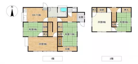 Sasebo City, Kurokami Town (Oto Station) 2-story building 5DK