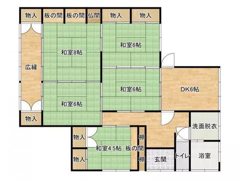 Tour】Flat roof / Parking for 3 cars (under construction) / Front road width: 6m / Garden space available