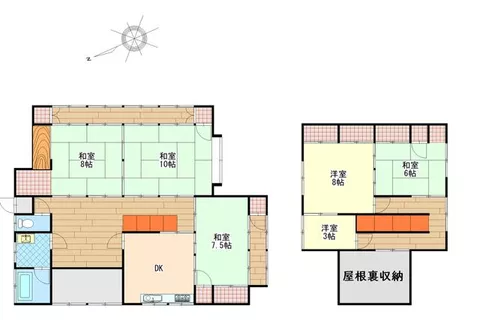 Ikeda Town, Imadate District, Anzenji (Echizen Takefu Station) 2-story building 6LDK