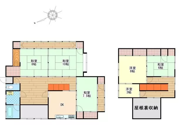 Ikeda Town, Imadate District, Anzenji (Echizen Takefu Station) 2-story building 6LDK