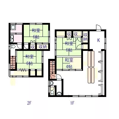Waki Misaki Town, Nagasaki City, 2-story building, 3LDK