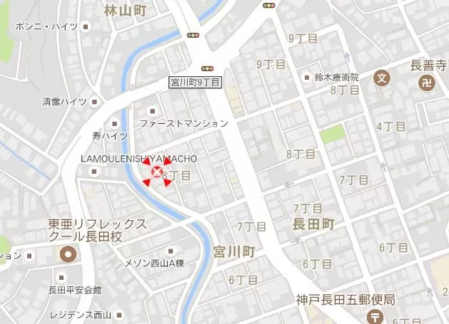 8 Miyagawa-cho, Nagata-ku, Kobe (Kosoku Nagata Sta.) Single story house, 3SK

2,000,000 yen