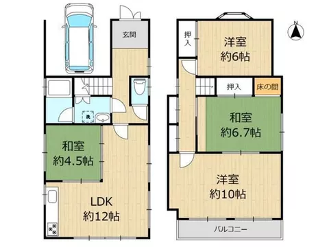 [4LDK used house built in 1997] Quiet residential area, can also be considered as an investment property! - Image 2