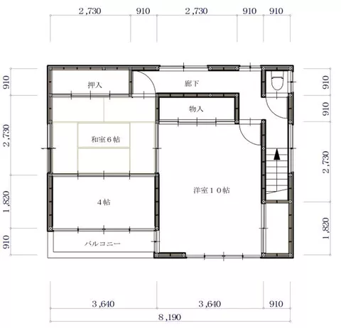 Noshiro City, Nakawa 1-chome (Noshiro Station) 2-story building 5DK - Image 3