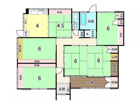 Minamikyushu City, Ei Town, Goryo (Goryo Station), Single-story building, 6DK