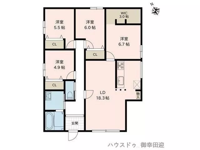 《Available for viewing today!》Popular single-story house! Renovated in April 2014♪ Parking for 4 cars♪