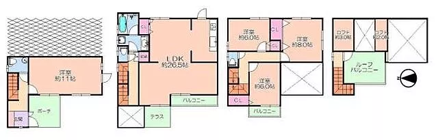Used single-family home in Kitasakurai-gun, Kawai-cho, Ayano-sha - single-family home