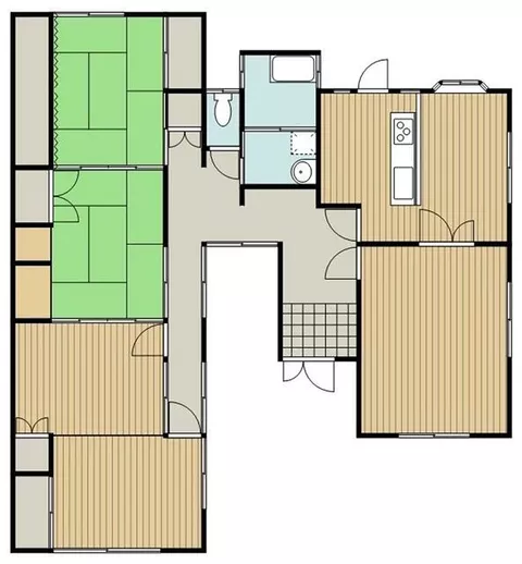 Takahara Town, Nishimorokata District, Oaza Hirohara (Takahara Station) Single-story building 5LDK