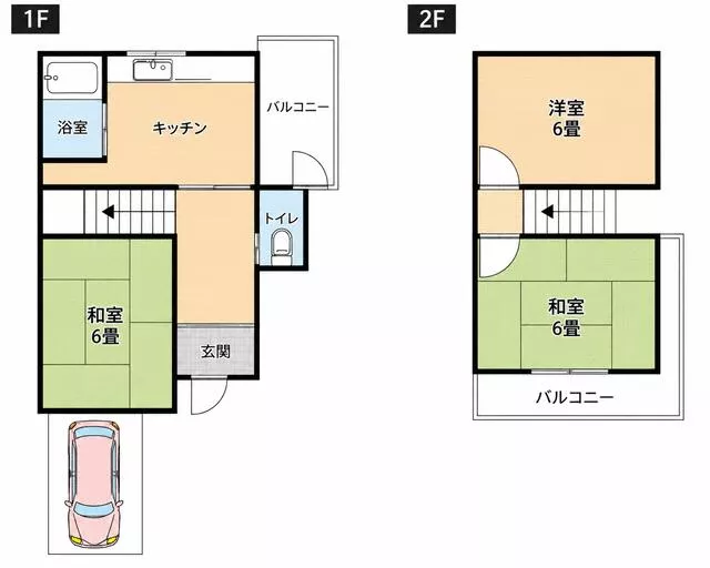 Iga City, Higashitakaura (Shinai Station) 2-story 3DK