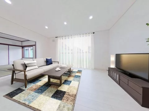 [Open House] [Interior and exterior renovated] Approximately 21 tatami LDK. 4 Western-style rooms, 1 Japanese-style room