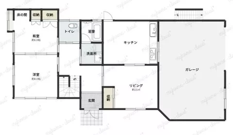 2-story, 5LDK in Kan, Yamame, Ichinoseki City (Yamanome Station)