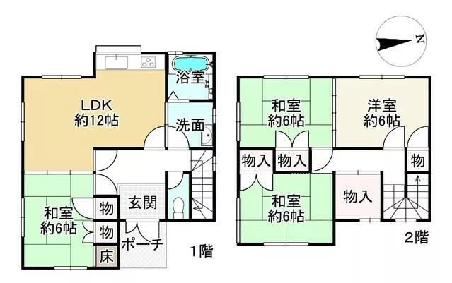 Higashiomi City, Kamioomori Town (Yokaichi Station), two-story building, 4LDK