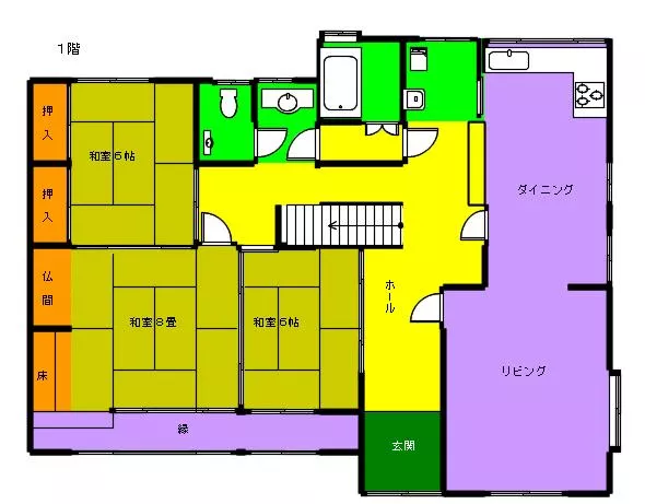 Shiso City Yamazaki Town Kamidera (Harima-Shingu Station) 2-story 7DK