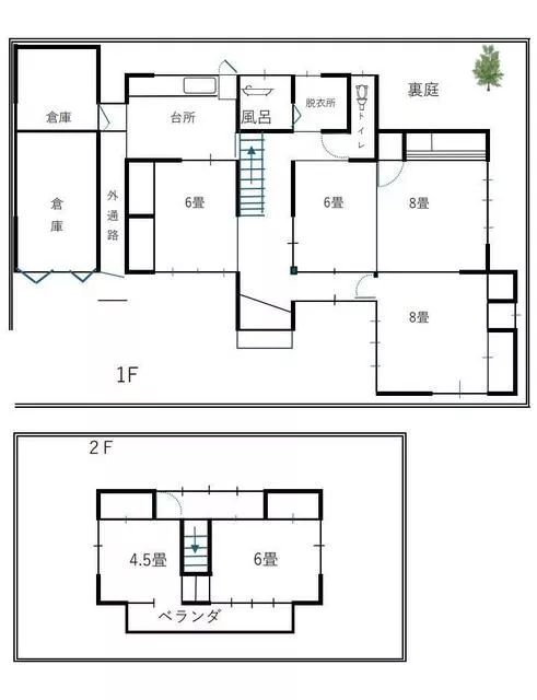 Yamabe Town, Higashimurayama District, Oaza Yamabe 2-story building 6DK