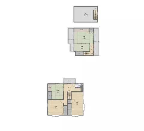 Kaga City, Daishoji Takajo Town (Daishoji Station) 2-story 8LDK