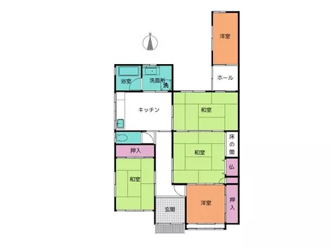 [For Sale in Takaoka City Station South Area] Although the building is old, it is a beautiful home. Recommended as an investment property.
