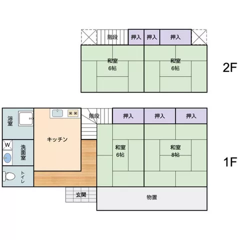 Kesennuma-shi Kujo 2F 4DK

2.5 million yen