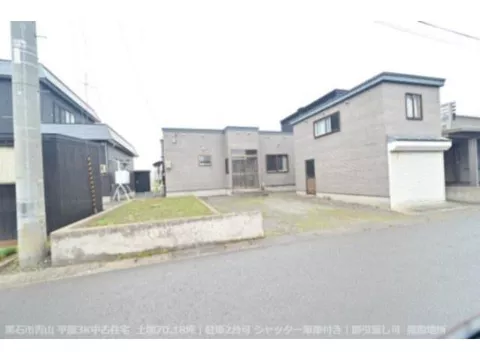 70 tsubo of land, single-story, parking for 2 cars, with shutter garage