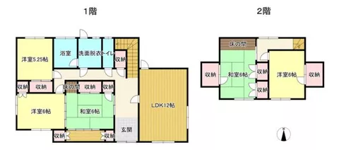 Toon City, Kitakata (Yokogawara Station), 2-story, 5LDK - Image 2
