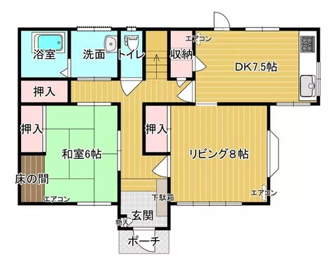 Oura District Itakura Town Oaza Itakura (Itakura Toyo University-mae Station) 2-story 5DK